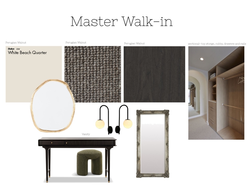 Master Walk in Mood Board by soriyacharlie on Style Sourcebook