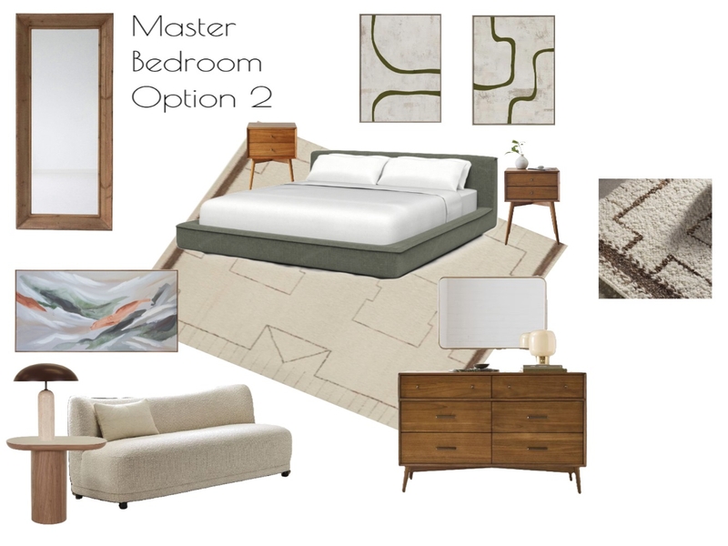 Upper Level Master Bedroom Option 2 Mood Board by Kylie W on Style Sourcebook