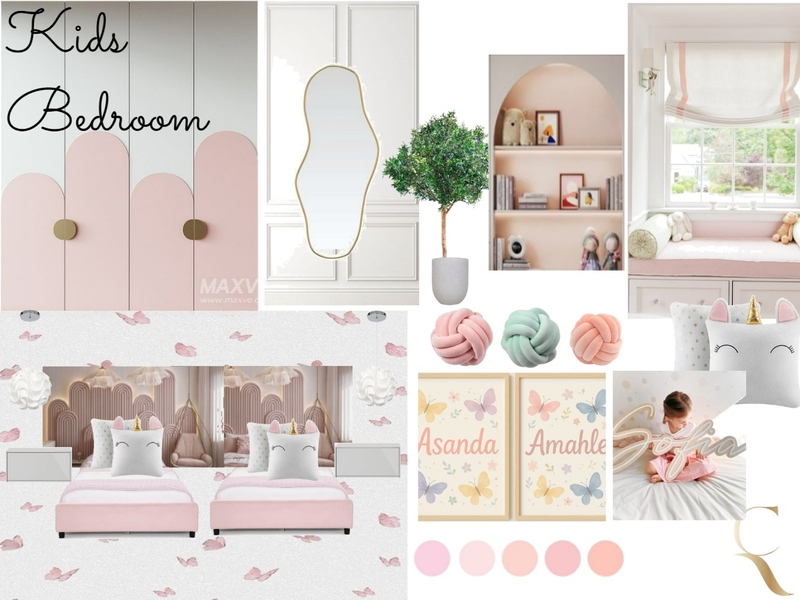 Kids Bedroom copperleaf Mood Board by dimakatso on Style Sourcebook