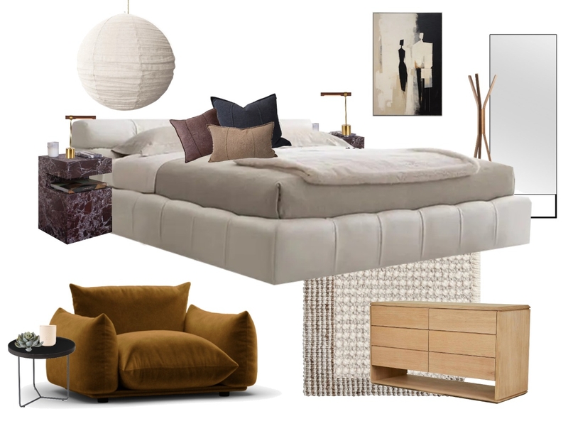 UL master bedroom mood board Mood Board by lisahardie on Style Sourcebook