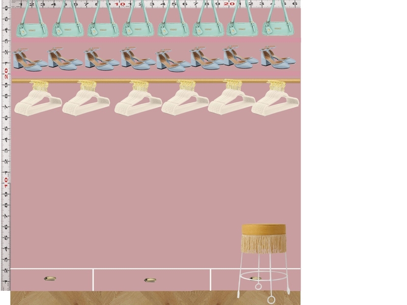 Closet Back Wall Mellow Mauve Mood Board by dl2407 on Style Sourcebook
