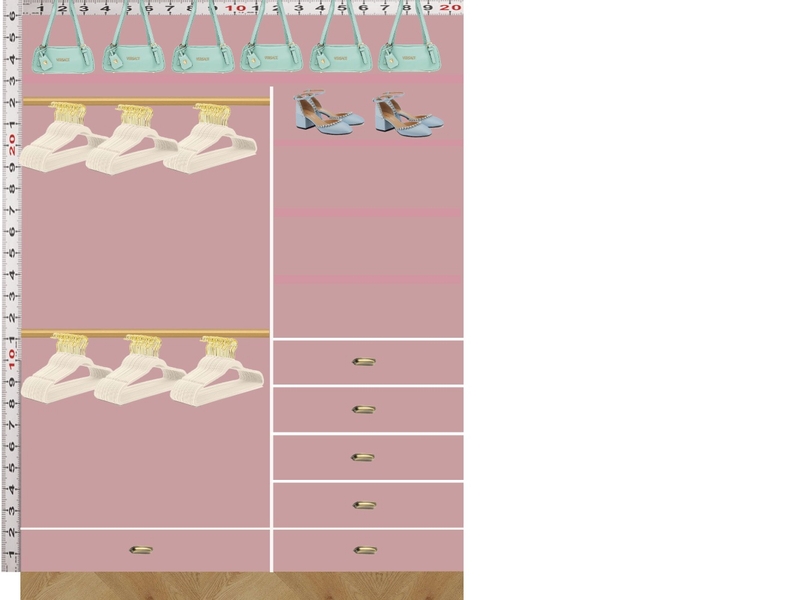 Closet Right Wall Mellow Mauve Mood Board by dl2407 on Style Sourcebook