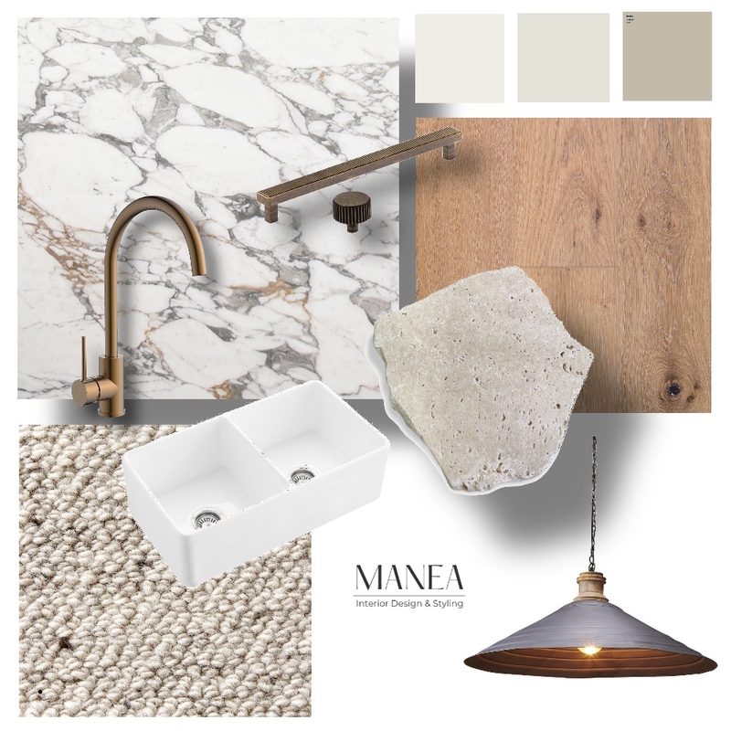 Kitchen Inspo Mood Board by Manea Interior Design & Styling on Style Sourcebook