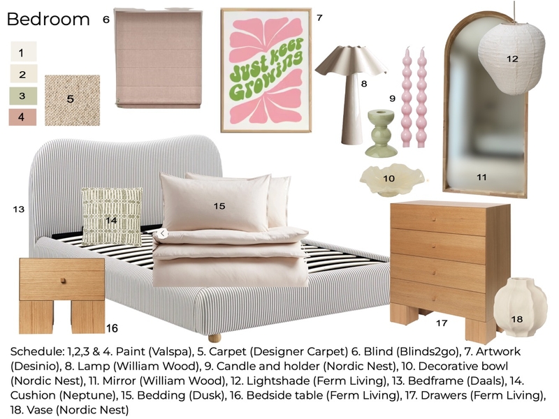 Bedroom Mood Board by ehornby13 on Style Sourcebook
