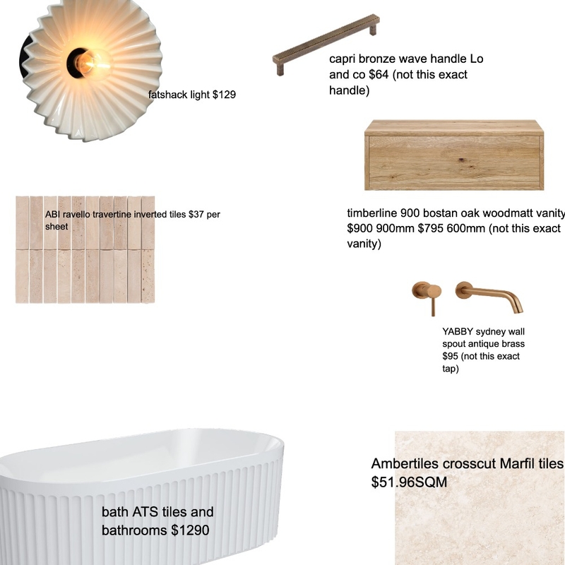 bathroom Mood Board by EmilyDeverell on Style Sourcebook