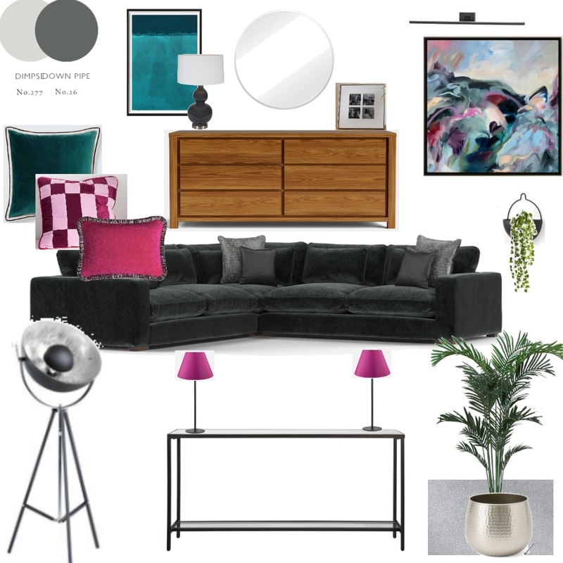 Hinchliffe Lounge Dark sofa Mood Board by Steph Smith on Style Sourcebook