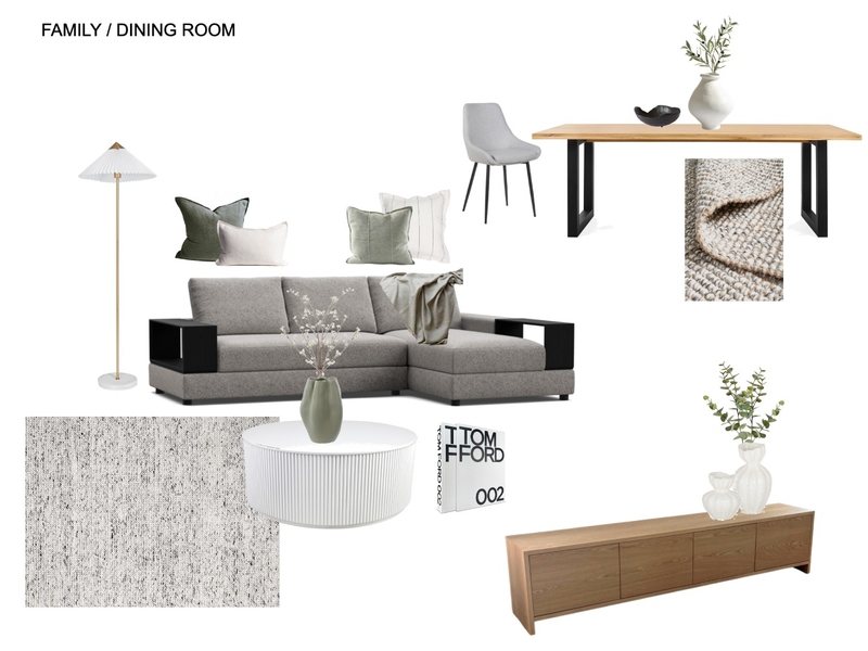 Family/Dining Mood Board by Ambleside Styling on Style Sourcebook