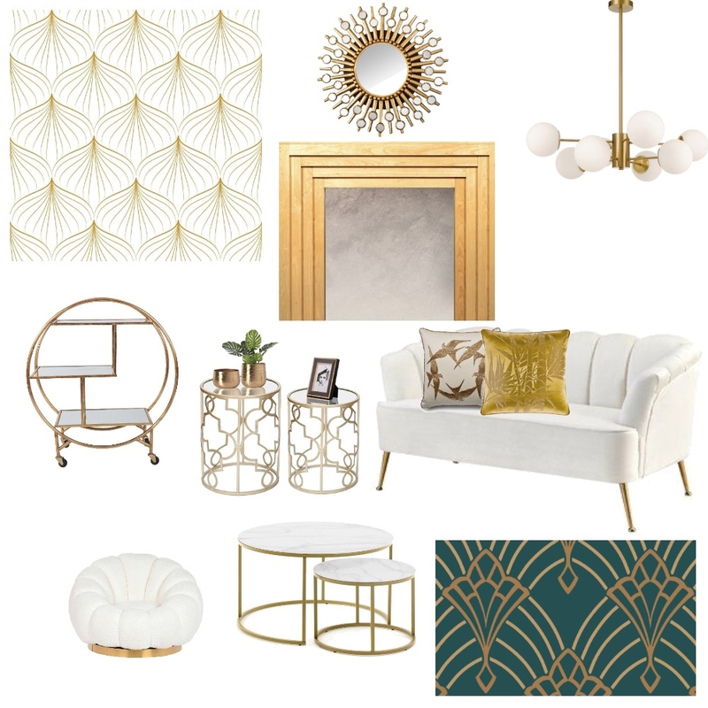 Living room (art deco) Mood Board by natasatzwra on Style Sourcebook