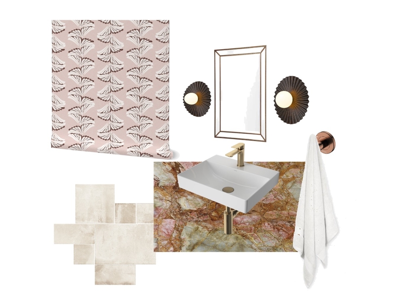 Art Deco in Blush Pink Mood Board by melissa@buuestudio.com on Style Sourcebook