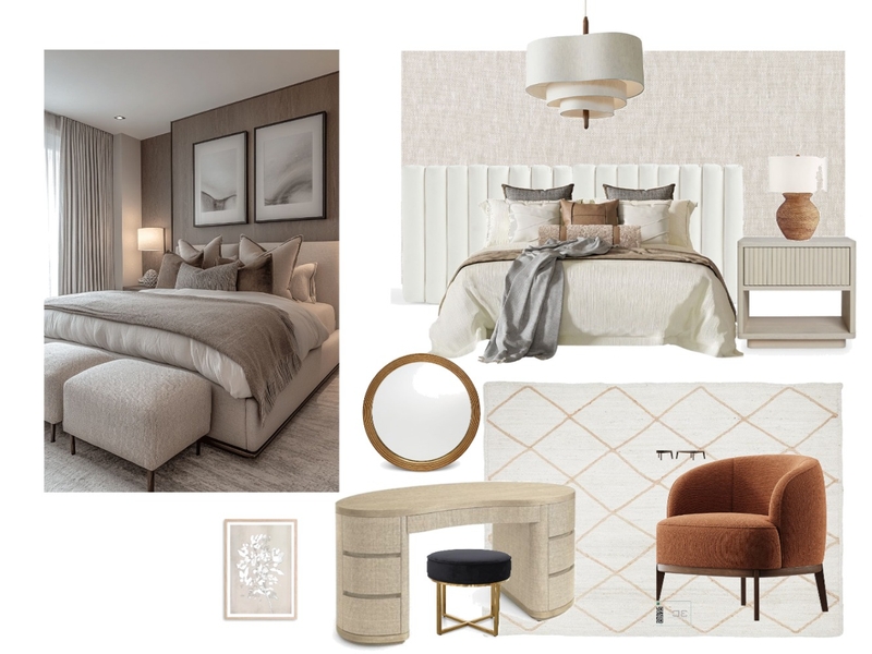 contemporary bedroom Mood Board by dalia essam on Style Sourcebook