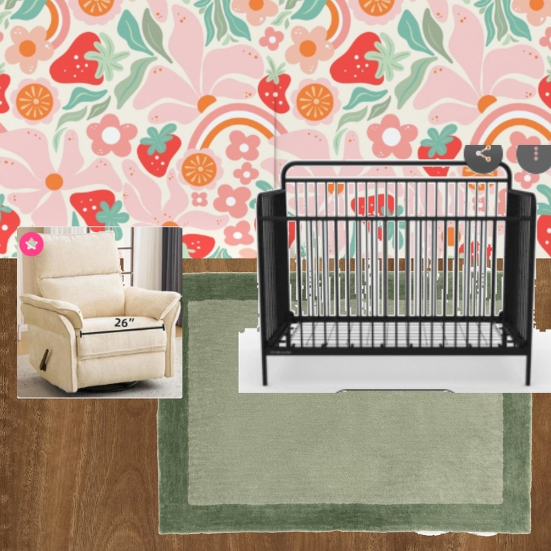 Nursery Option 8 Mood Board by sierra.linstead@icloud.com on Style Sourcebook