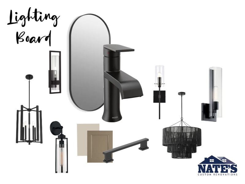 Christensen lighting board Mood Board by lincolnrenovations on Style Sourcebook