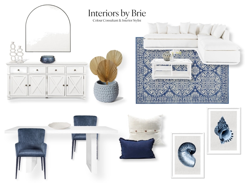 Simply Hamptons Mood Board by Interiors by Brie on Style Sourcebook