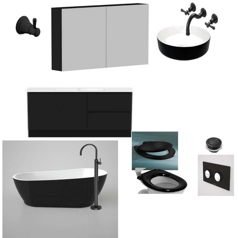 Black Mood Board by Tabitha Tradelink on Style Sourcebook