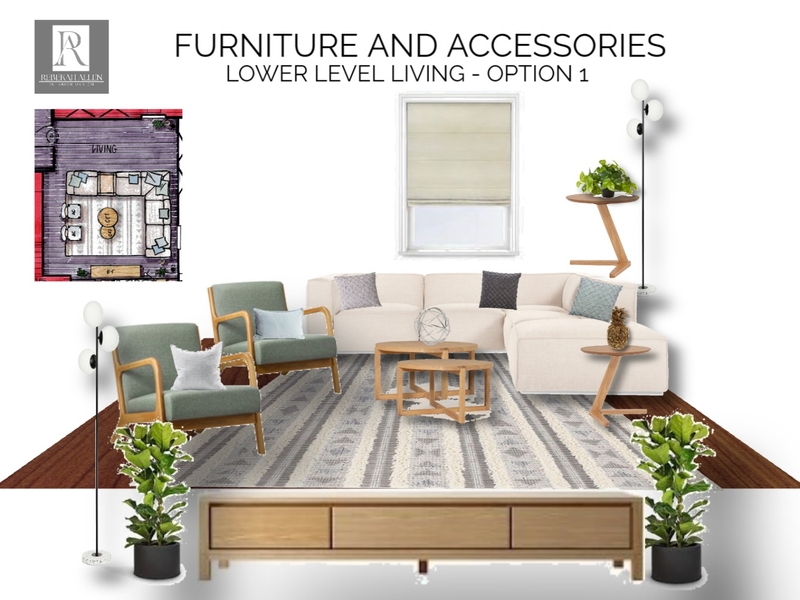 Lower Level Living Furniture Option 1 Mood Board by Rebekah A on Style Sourcebook