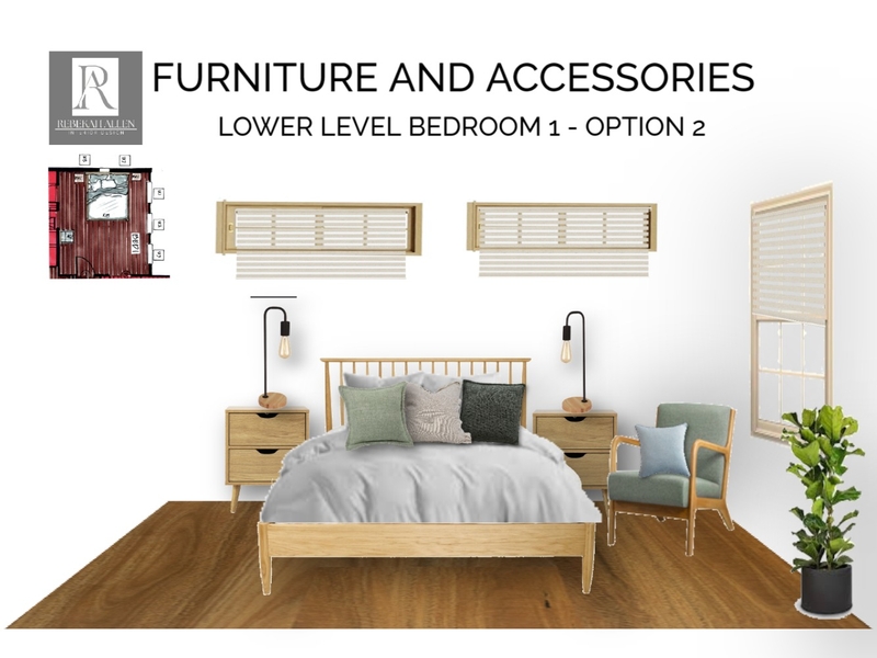 Lower Level Bedroom 1 Option 2 Mood Board by Rebekah A on Style Sourcebook