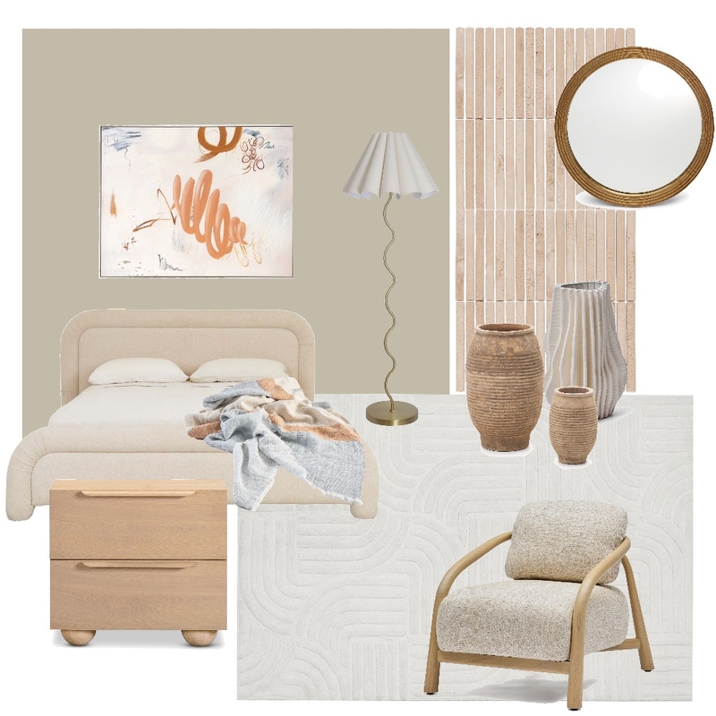 Darren Palmer Zen White Mood Board by Unitex Rugs on Style Sourcebook