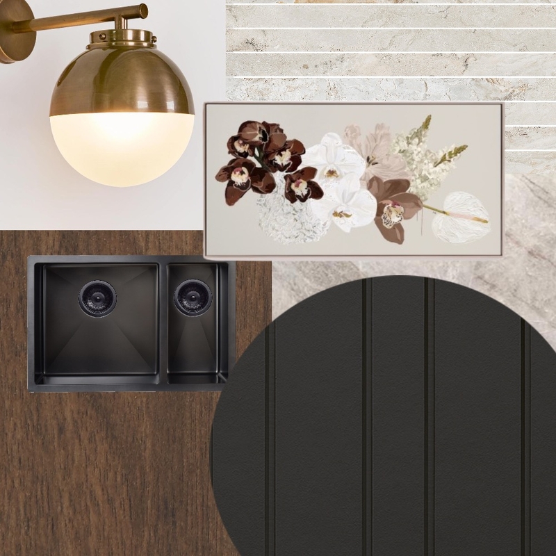 Dark Mood Board by Clare&Co. on Style Sourcebook