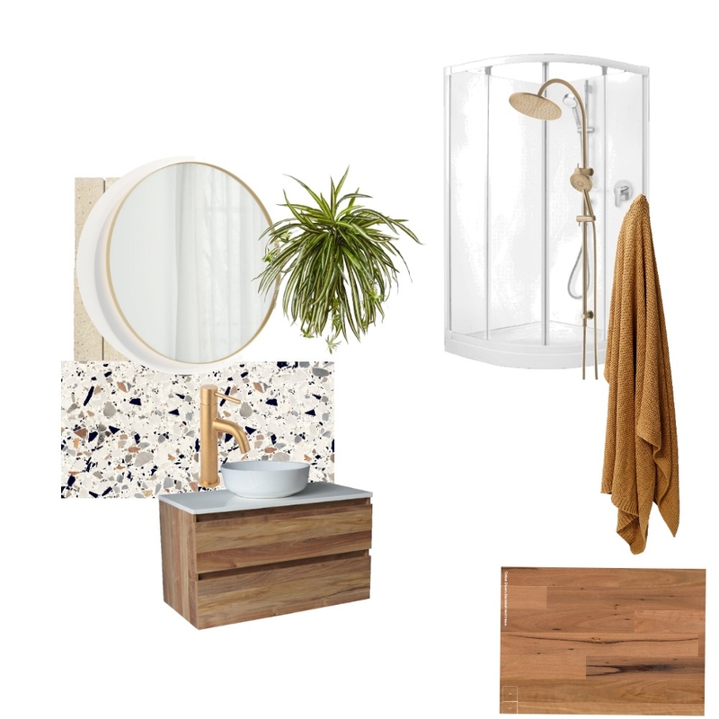 Tiny House Bathroom Mood Board by Aria Pilgrim on Style Sourcebook