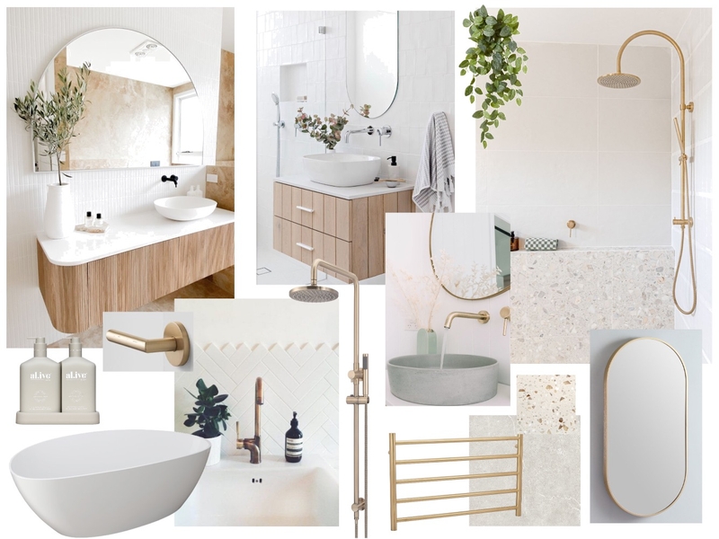 Ensuite Mood Board by jemlisette on Style Sourcebook