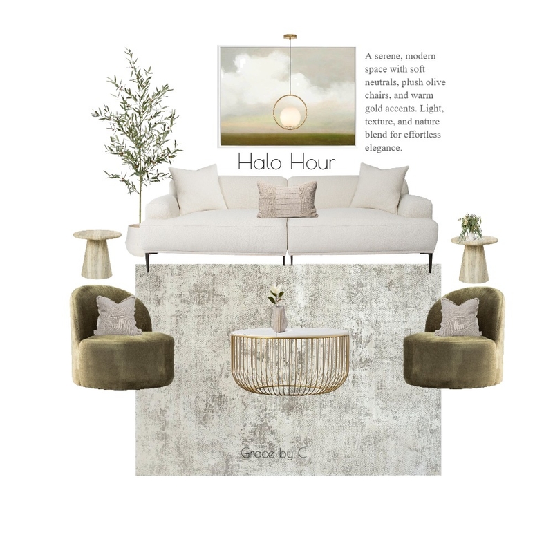Halo Hour Lounge Mood Board by Grace by C on Style Sourcebook