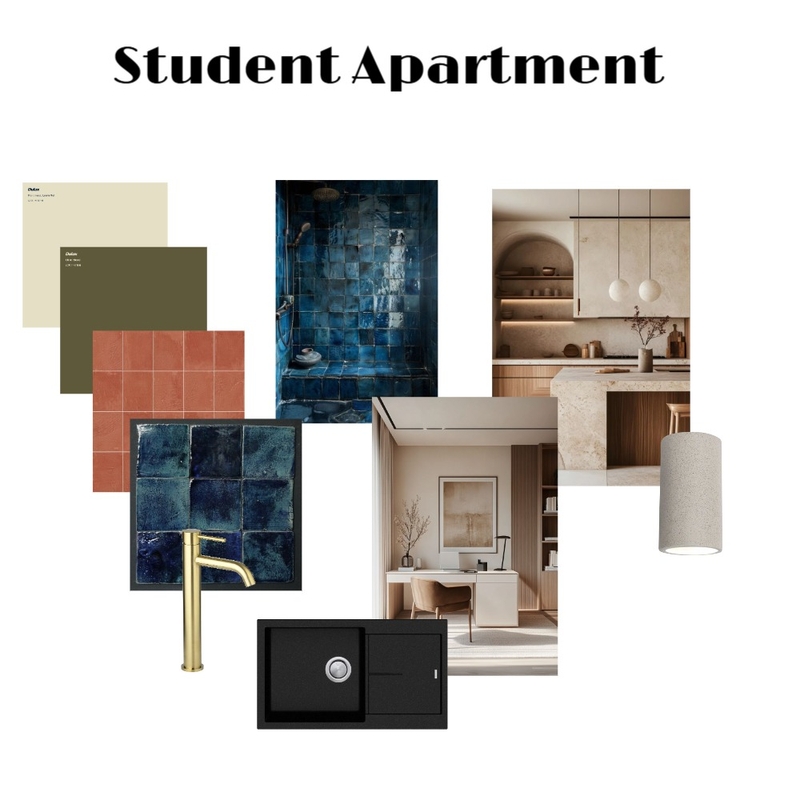 student apartment Mood Board by stellaps on Style Sourcebook
