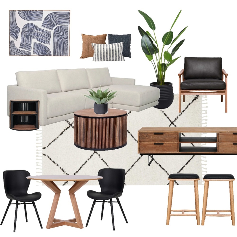 Bachelors Pad 2 Mood Board by Oz Design on Style Sourcebook