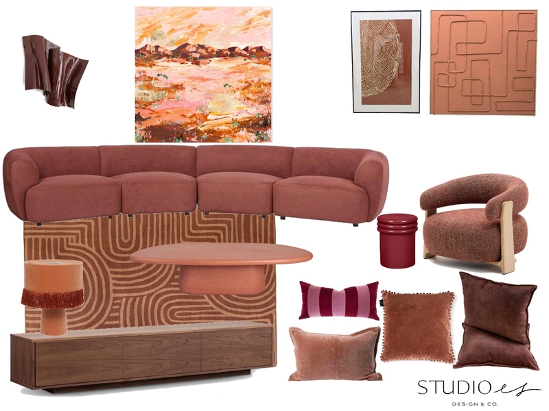 Colour drench Mood Board by Studio es Design and Co. on Style Sourcebook