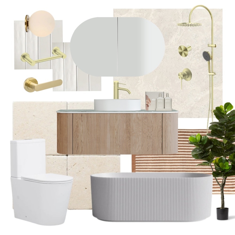 Nero Mecca - Brushed Gold Mood Board by The Blue Space on Style Sourcebook