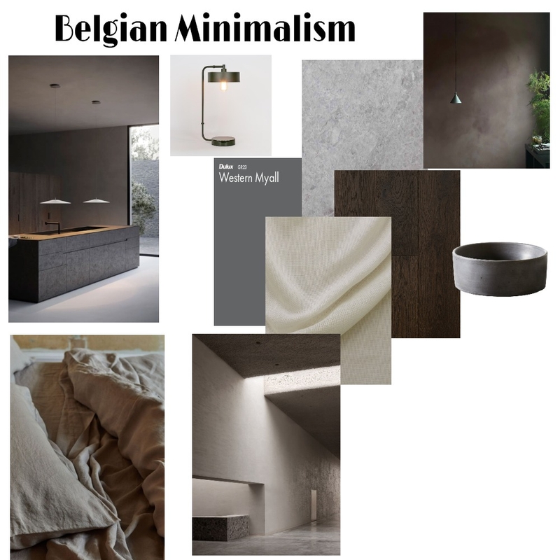 Belgian Minimalism Mood Board by NeffAlejandre on Style Sourcebook
