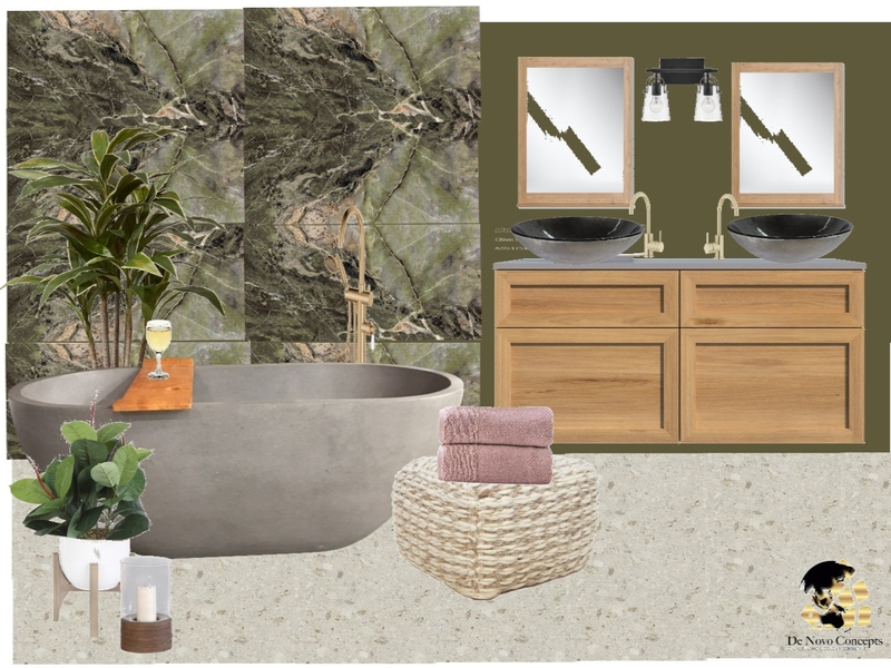 Bathroom Mood Board by De Novo Concepts on Style Sourcebook
