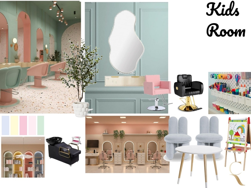 kids section salon Mood Board by dimakatso on Style Sourcebook