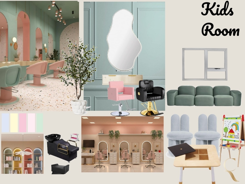 kids section salon Mood Board by dimakatso on Style Sourcebook