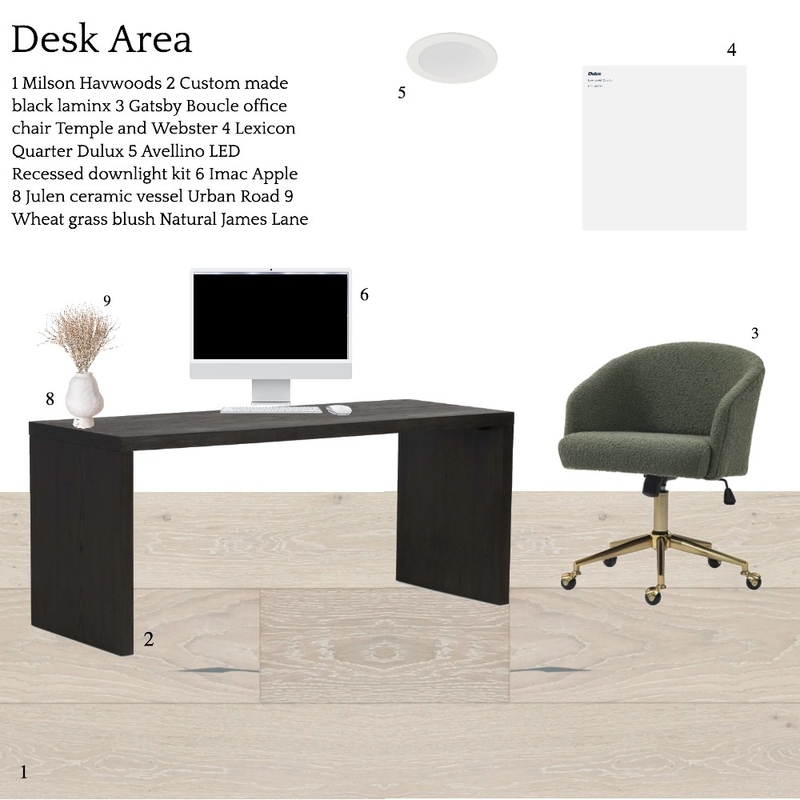 Desk Area Mood Board by Hannahstinton on Style Sourcebook
