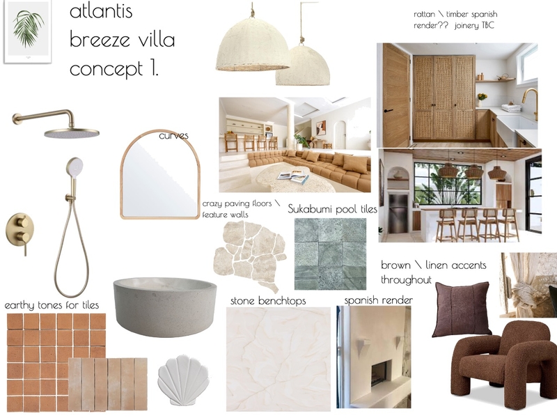 ATLANTIS BREEZE V2 Mood Board by bay design co. on Style Sourcebook