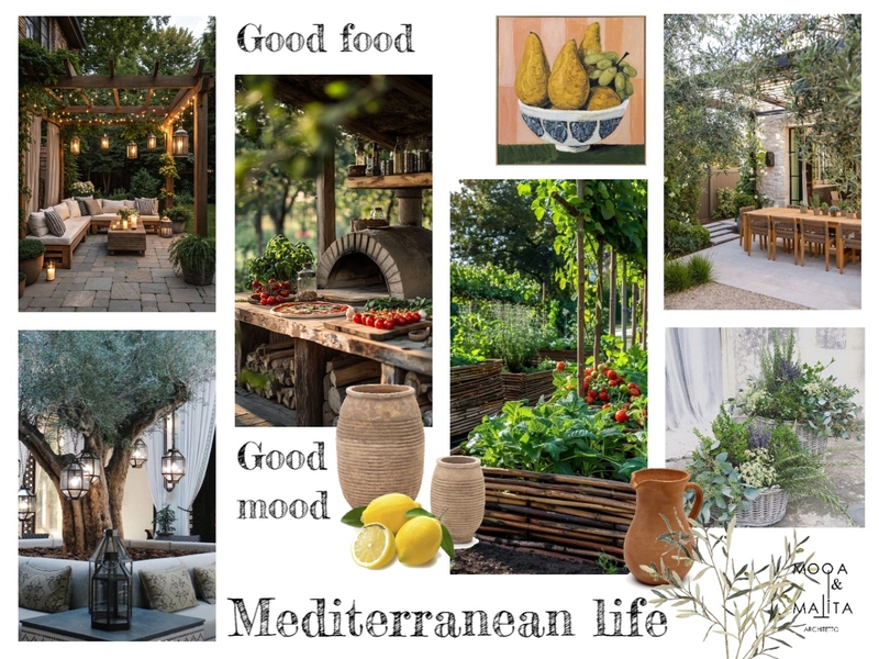 Mediterranean garden Mood Board by Alessia Malara on Style Sourcebook