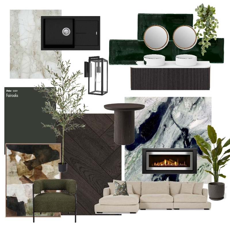 noir luxe Mood Board by mieshacalder on Style Sourcebook