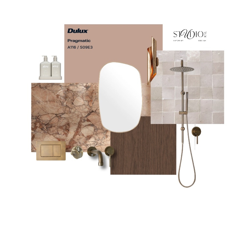 Powder Room Mood Board by Studio Rae on Style Sourcebook