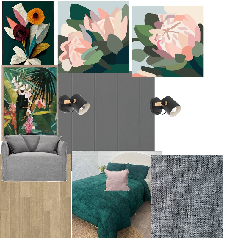 Bedroom Thoughts Mood Board by Halls on Style Sourcebook