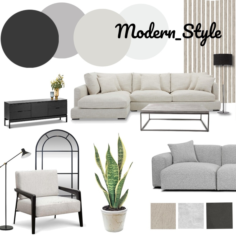 Modern style mood board Mood Board by fateme010 on Style Sourcebook
