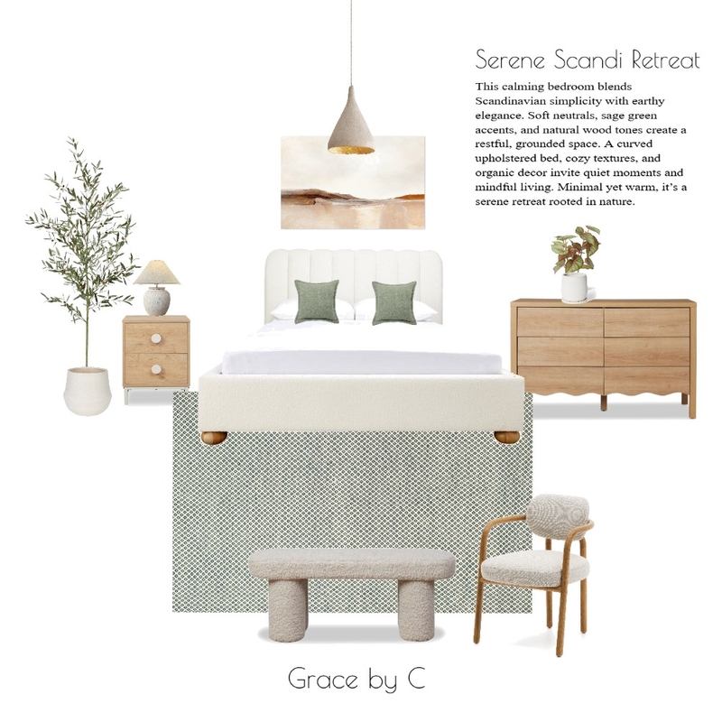 Serene Scandi Retreat Mood Board by Grace by C on Style Sourcebook