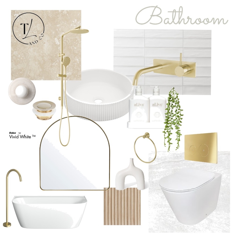 Bathroom Mood Board by Tomorrowlivingandco on Style Sourcebook