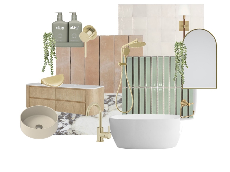 Bathroom Mood Board by Tayah.h on Style Sourcebook