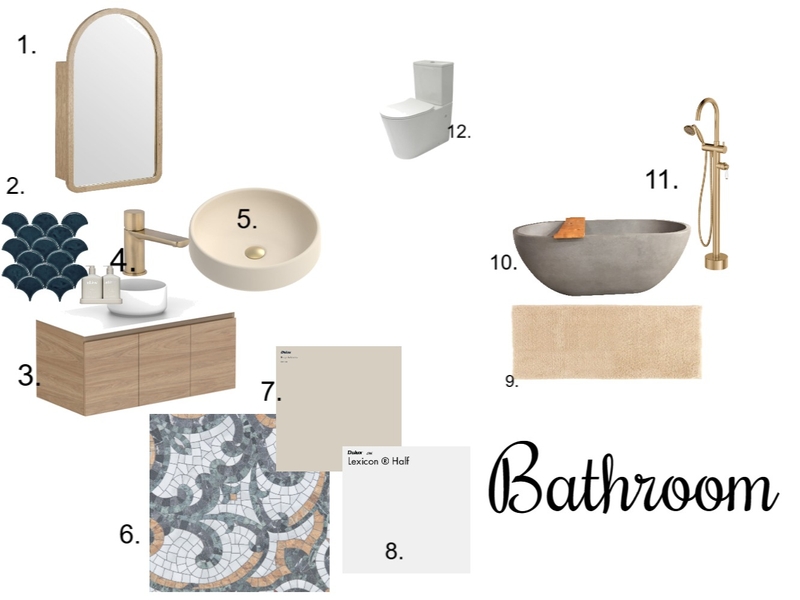 bathroom Mood Board by JulesAAJ on Style Sourcebook