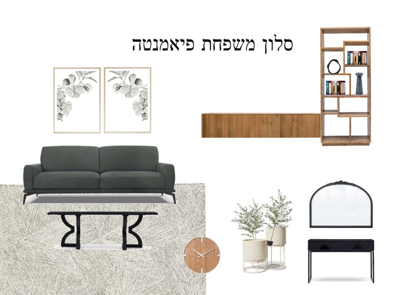 משפחת פיאמנטה Mood Board by Nofarben on Style Sourcebook