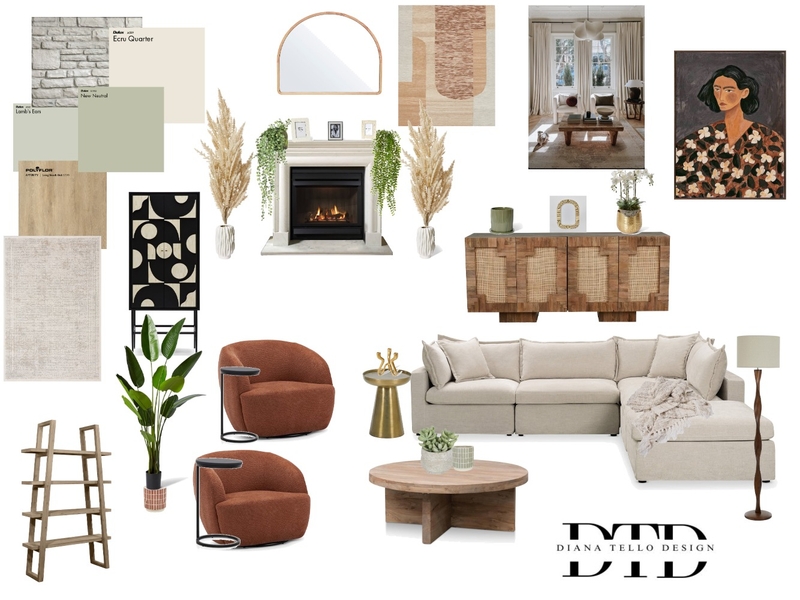 Finished boho chic Mood Board by Dtello on Style Sourcebook