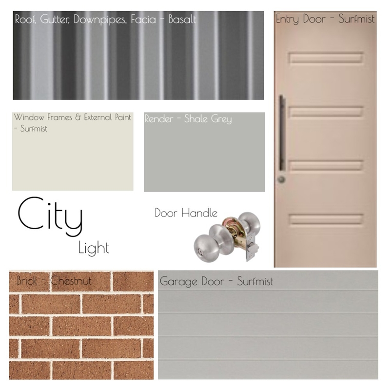 City Light - External Mood Board by friendhayley4 on Style Sourcebook