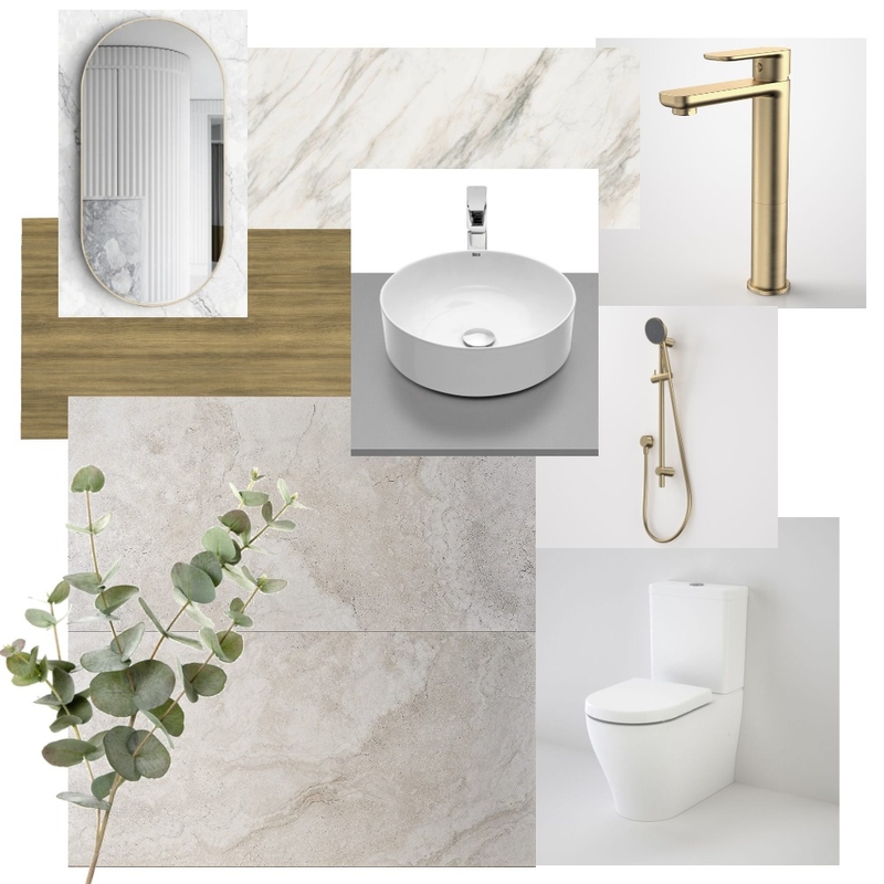 Sunrise Drive Powder Room Mood Board by Sharon Chiocci on Style Sourcebook