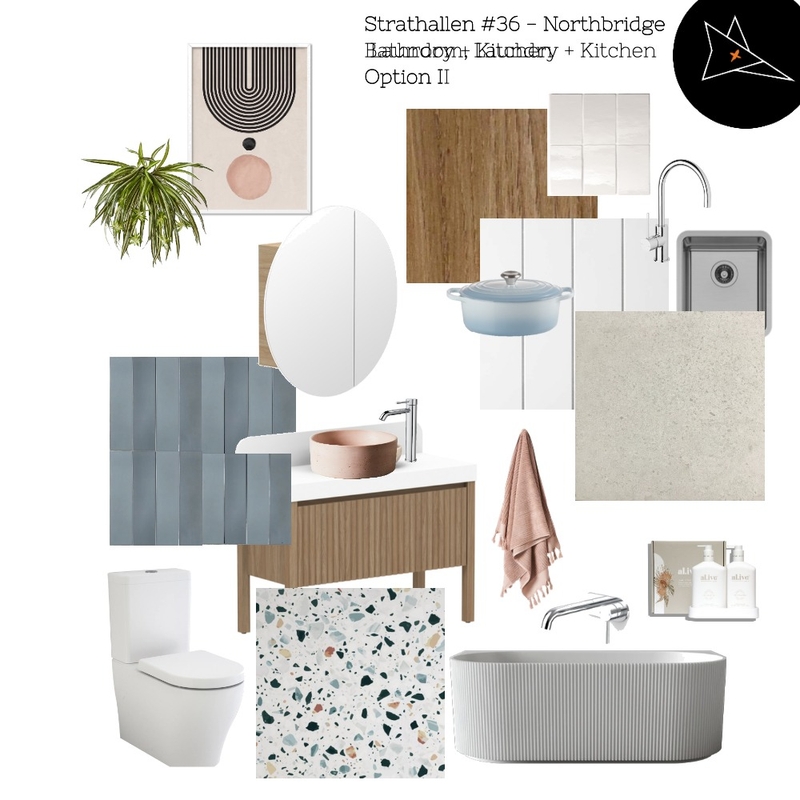 36 Strathallen Ave Kitchen + Laundry - Option I Mood Board by FOXKO on Style Sourcebook