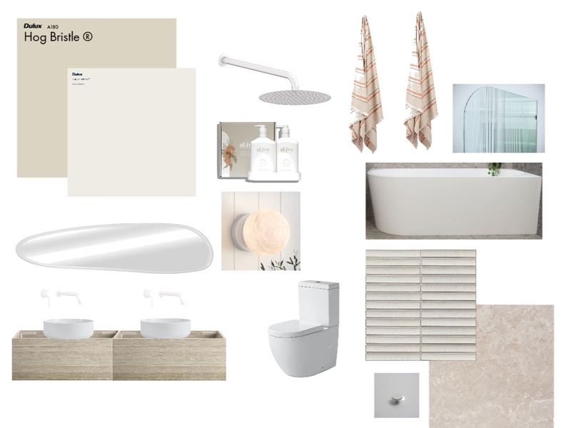 Blahannah Ensuite Mood Board by Zarper Interiors on Style Sourcebook